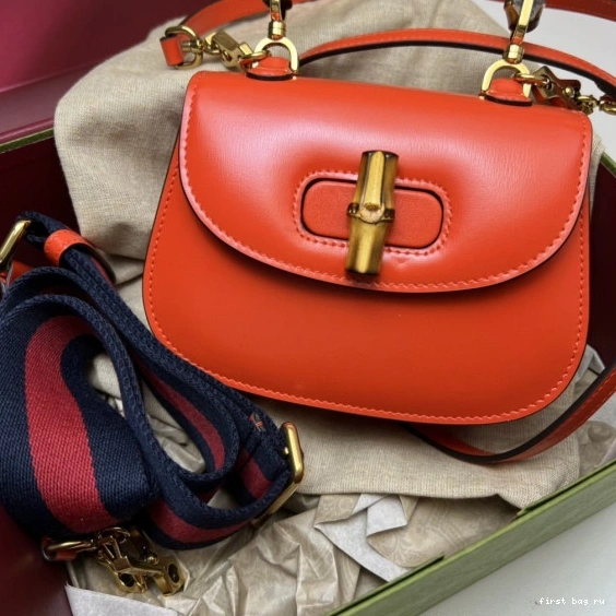 Firstbag ru bag handle top Mini Bamboo with GUCCI 0804